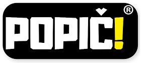 Popič! logo